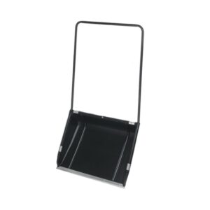 Fiskars 1005211, Lumilapio, Terästä, Musta, Neliö, D-muotoiltu, Yksivärinen