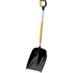 Fiskars 1057177, Lumilapio, Metalli, Musta, Oranssi, Ergonominen, 36,2 cm, 1,4 kg